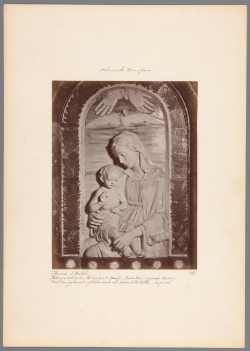 Wall sculpture of Mary with Child by Andrea della Robbia from the Chiesa dei Santi Michele e Gaetano