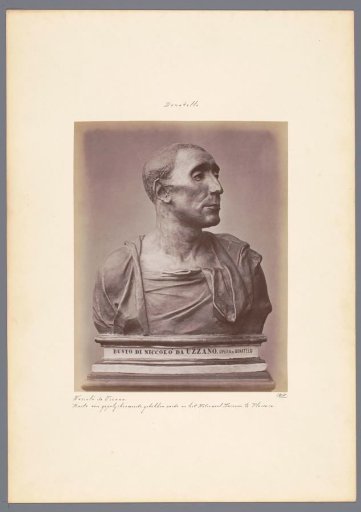 Bust of Niccolò da Uzzano by Donatello