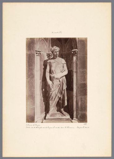 Sculpture of John the Baptist by Donatello at the Cathedral in Florence
