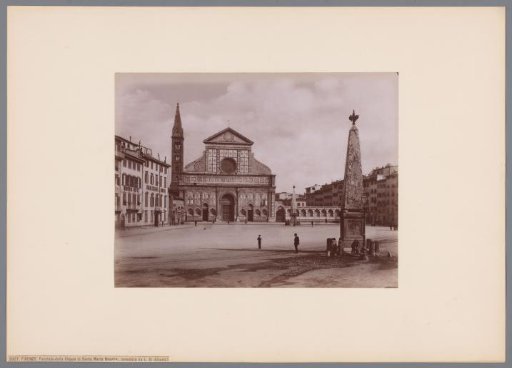 View of Santa Maria Novella in Florence, Italy