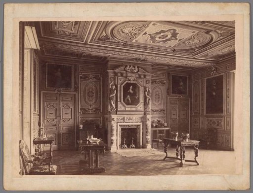 Interior of the Grand Salon in the Château de Cheverny