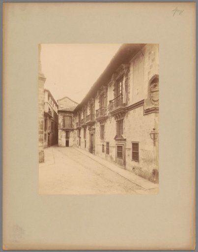 View of a street (probably) in Spain