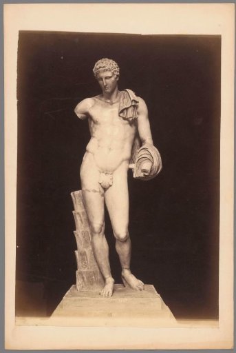 Hermes of Belvedere in the Vatican Museums in Vatican City