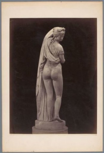 Venus Callipyge in the Museo Nazionale in Naples, seen from the back