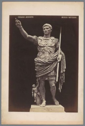 Augustus of Prima Porta in the Vatican Museums in Vatican City