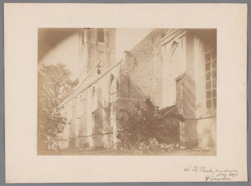 South Side of the Village Church at Pijnacker