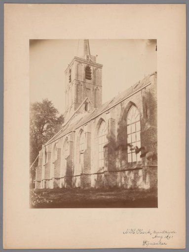 South Side of the Village Church at Pijnacker