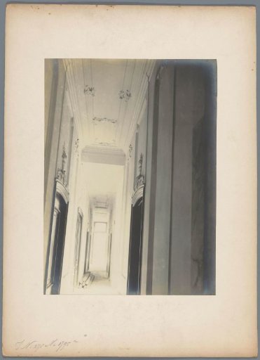 Hall in the house on the Grote Houtstraat 39 in Haarlem