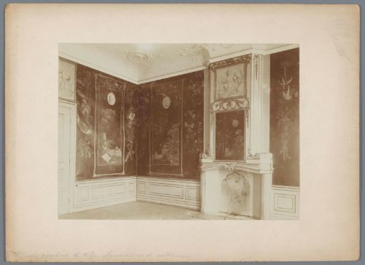 Interior of the dining room in Overbeek House in Velp