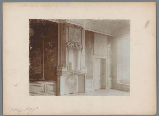 Interior of the dining room in Overbeek House in Velp