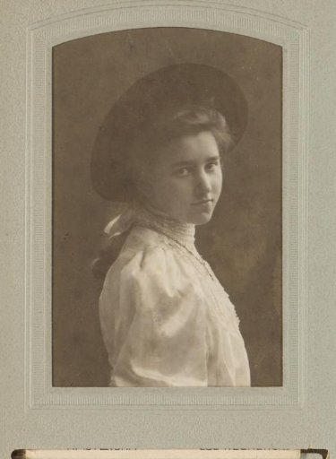 Portrait of a young woman