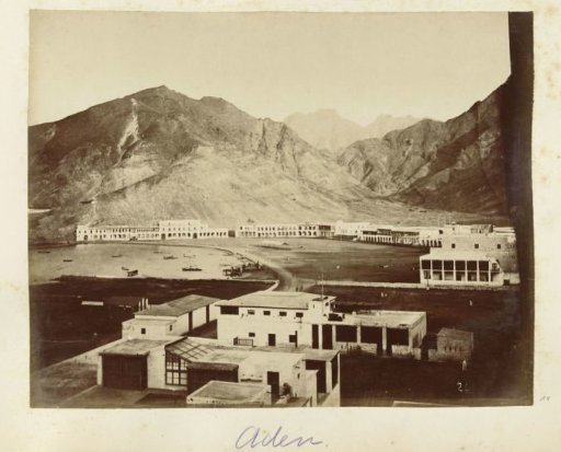 The port of Aden in South Yemen