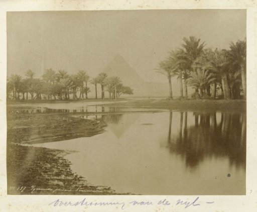 The River Nile overflows its banks
