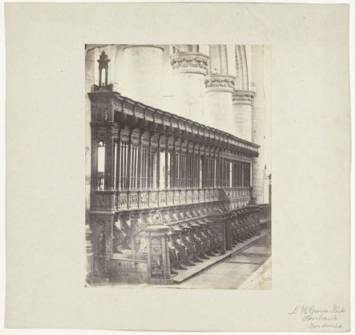 Choir Stalls in the Great Church of Dordrecht