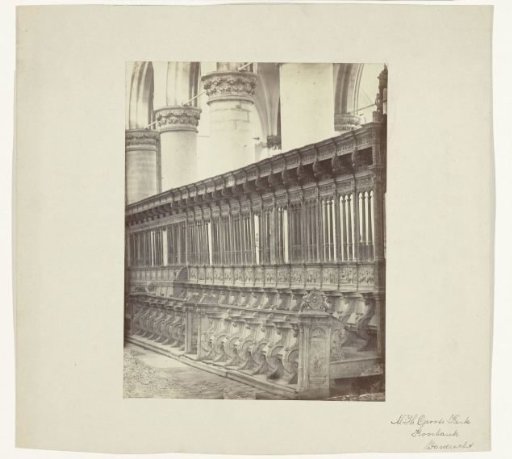 Choir Stalls in the Great Church of Dordrecht