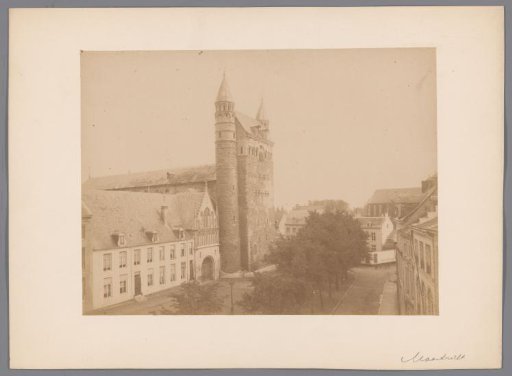 View of the Onze Lieve Vrouweplein in Maastricht