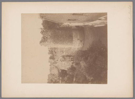 View of the Old Fortress Wall near the Slaughterhouse in Maastricht