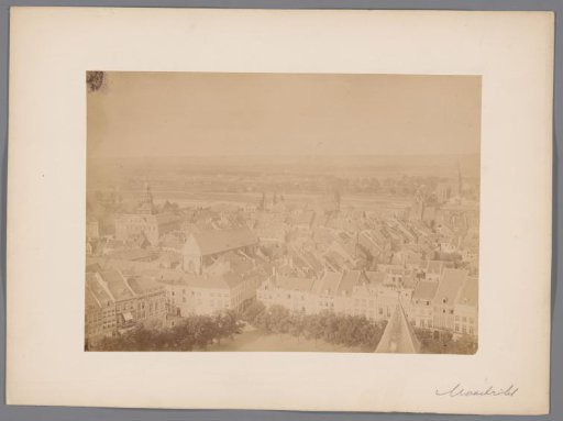 View of Maastricht with the Town Hall