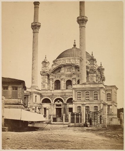 View of the Ortaköy Mosque in Istanbul