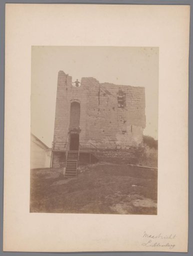 Ruins of Lichtenberg Castle at Maastricht