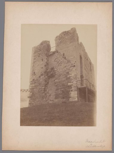 Ruins of Lichtenberg Castle at Maastricht