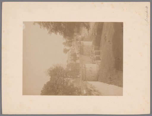 View of the Rampart Wall and Jekersluis in Maastricht