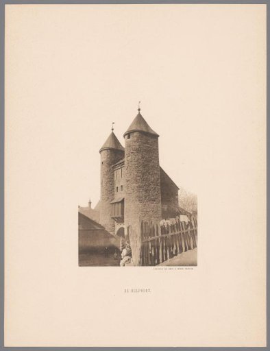 View of the Helpoort in Maastricht