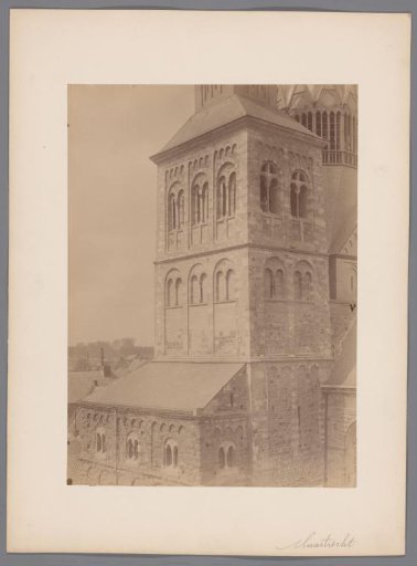 Part of the Southern Tower of the Basilica of Saint Servatius in Maastricht