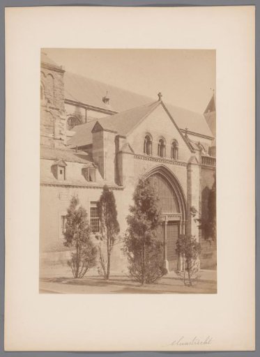 View of the Southern Portal of the Basilica of Saint Servatius in Maastricht
