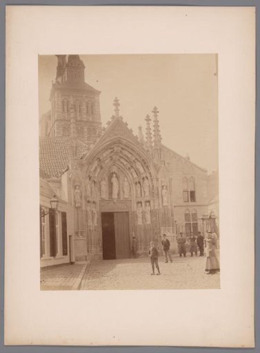 View of the Northern Portal of the Basilica of Saint Servatius in Maastricht