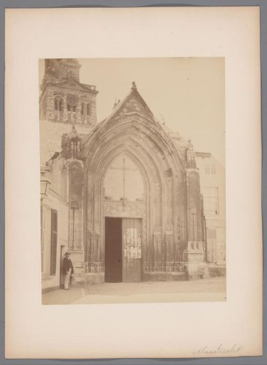 View of the Northern Portal of the Basilica of Saint Servatius in Maastricht