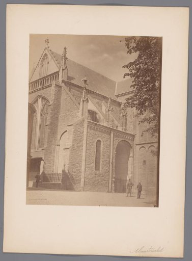Southeast corner of the St. Servatius Church in Maastricht