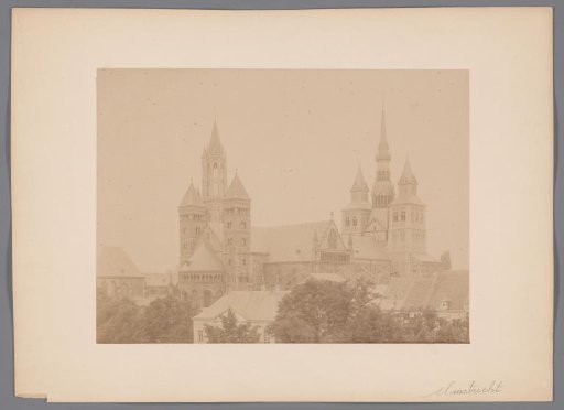 Southeast side of the St. Servatius Basilica in Maastricht