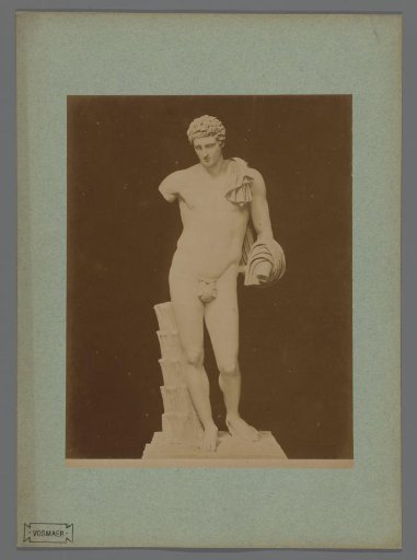 Sculpture of the Hermes of Belvedere in the Vatican Museums, Italy
