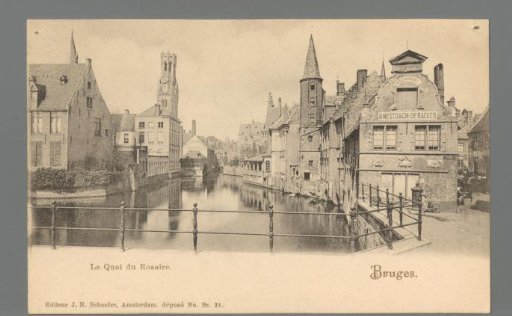 The Rosary Quay. Bruges
