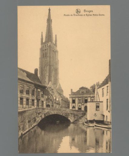 Bruges. Gruuthuse Museum and Our Lady's Church