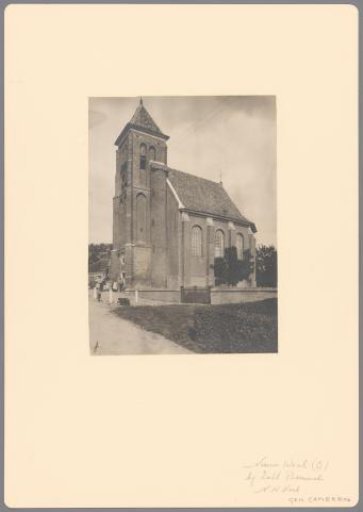 View of the Reformed Church at Nieuwaal