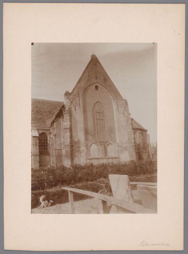 South side of the Reformed Church at Scherpenisse