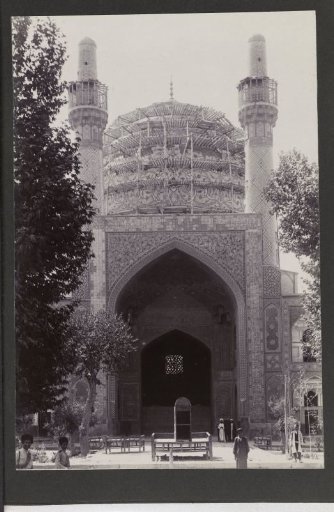 Entrance to a mosque (?) in Persia