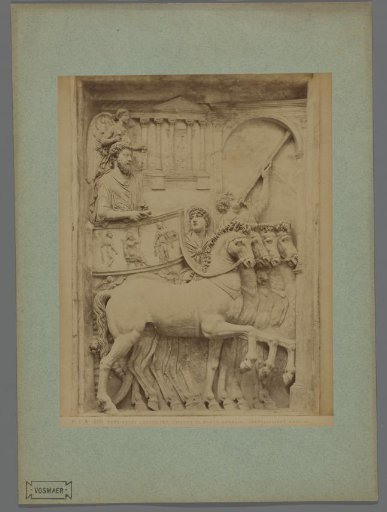 Relief of The Triumph of Marcus Aurelius in the Capitoline Museums, Rome, Italy