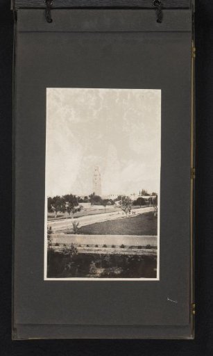 View of the Koutoubia Mosque in Marrakech