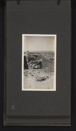Entrance to a cellar of the Thermes du Sud in Timgad