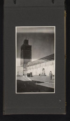View of the Koutoubia Mosque in Marrakech