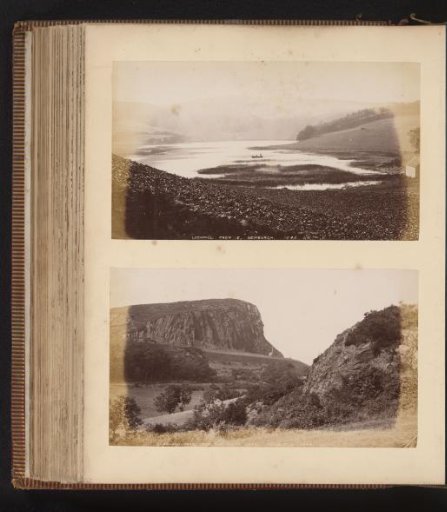 View of Lochmill and View of a landscape in the mountains