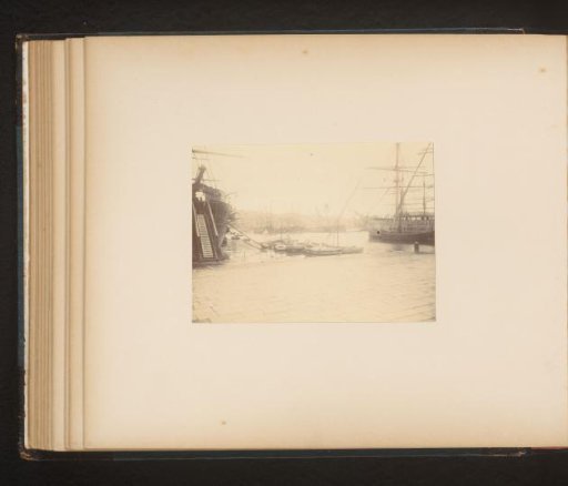 Moored ships