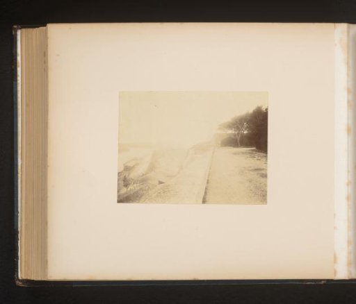 View of a Path Along a Waterway
