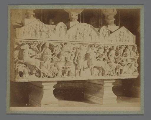 Sarcophagus with a depiction of Diana and Endymon in the Capitoline Museums, Rome, Italy