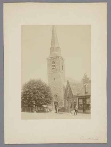 View of the Reformed Church at Zuidland