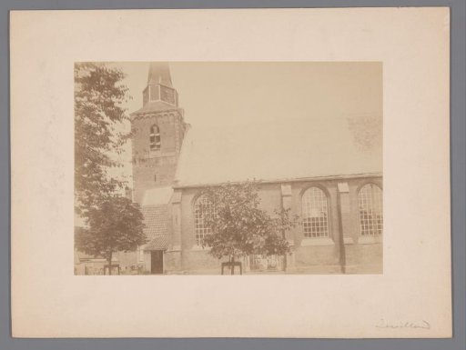 View of the Reformed Church at Zuidland