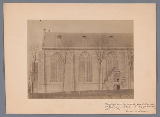 South Side of the Great or Saint Nicholas Church at Brouwershaven